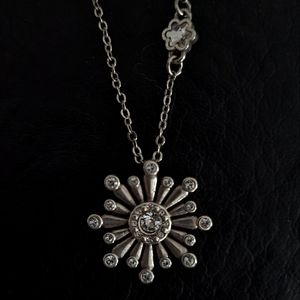 Brighton Sterling Silver Necklace Adjustable